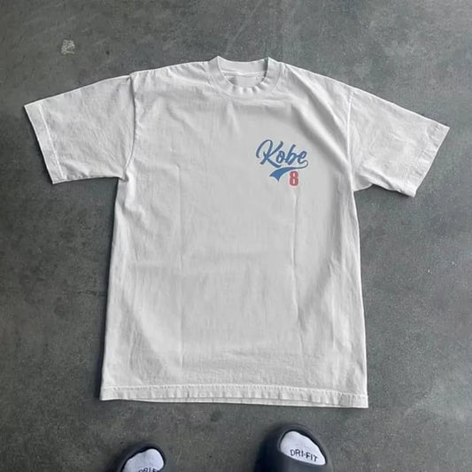 Basketball Kobe Bryant 8 T-Shirt Y2K Oversize